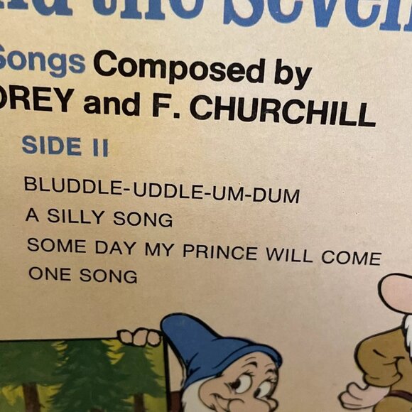 Walt Disney's Story And Songs From Snow White And The Seven Dwarfs (Vinyl, 1969) - Picture 5 of 12